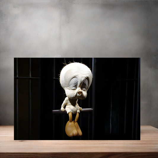 Banksy Art poster on aluminum print. Multiple sizes available, Old Tweety Bird