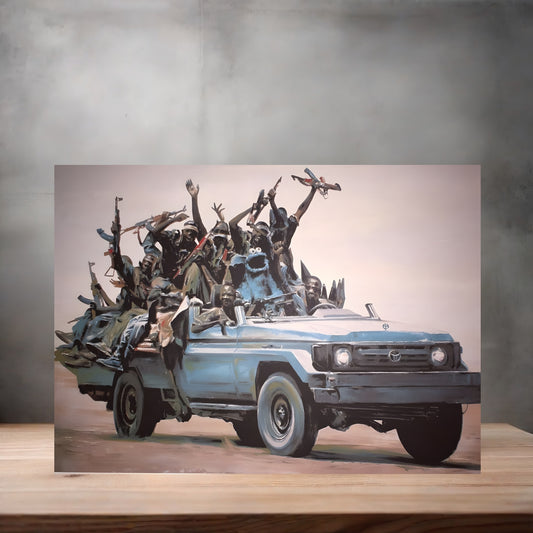 Banksy Art poster on aluminum print. Multiple sizes available, Cookie Monster