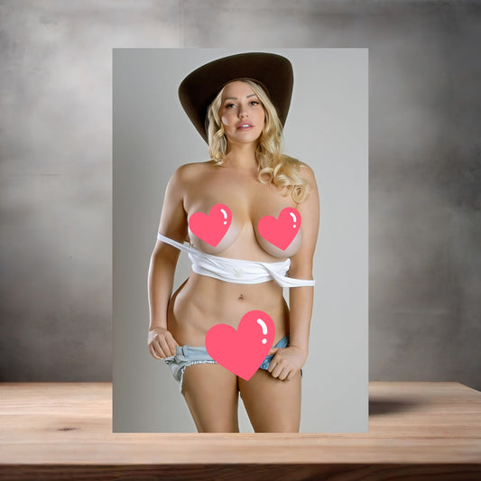Mia Malkova mature nude photo on aluminum print. Multiple sizes available v9
