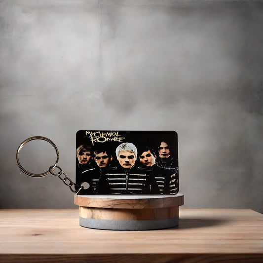 My Chemical Romance Poster keychain.