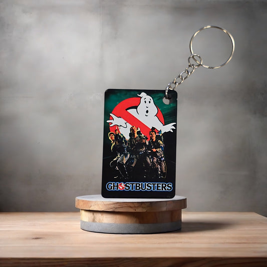 Ghostbusters Movie Poster keychain.