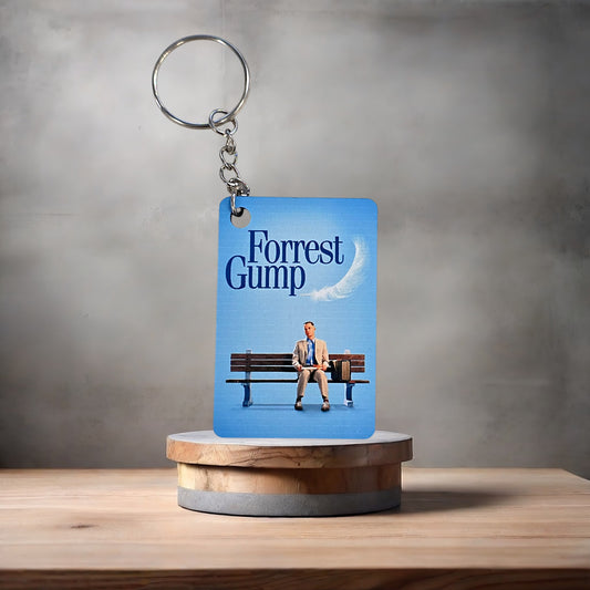 Forrest Gump Movie Poster keychain.