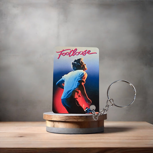 Movie Poster keychain. Footloose
