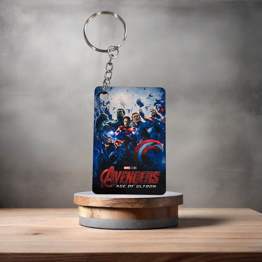 Movie Poster keychain. The Avengers,  Age of Ultron