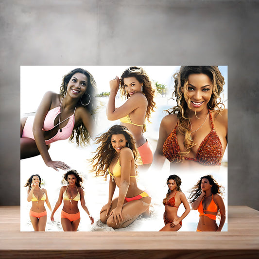 Beyonce poster on aluminum print. Multiple sizes available, Queen Bee E