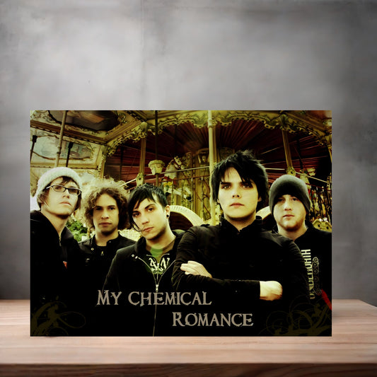 My Chemical Romance poster on aluminum print. Multiple sizes available v2