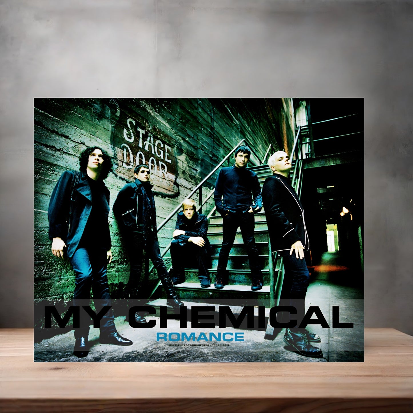 My Chemical Romance poster on aluminum print. Multiple sizes available v6