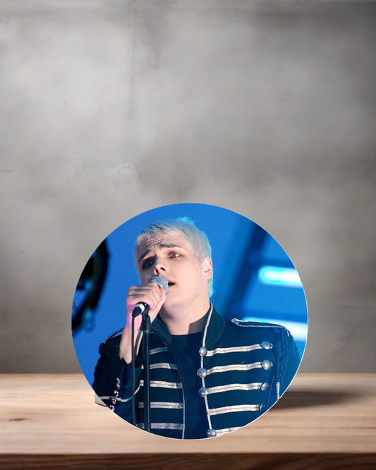 My Chemical Romance Christmas ornament , 3" round ceramic. v3