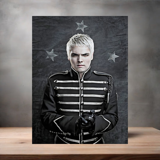 My Chemical Romance poster on aluminum print. Multiple sizes available. G