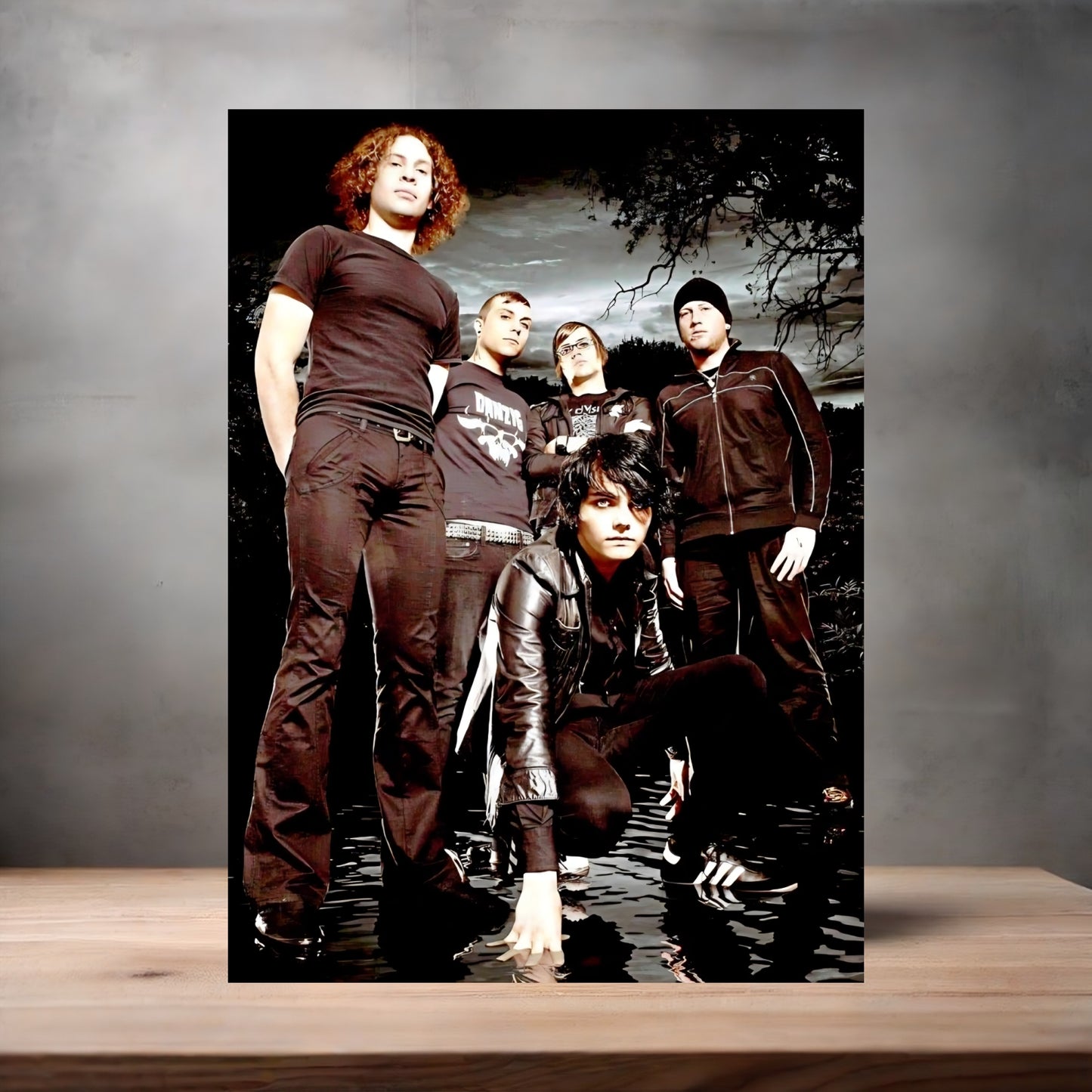 My Chemical Romance poster on aluminum print. Multiple sizes available. E