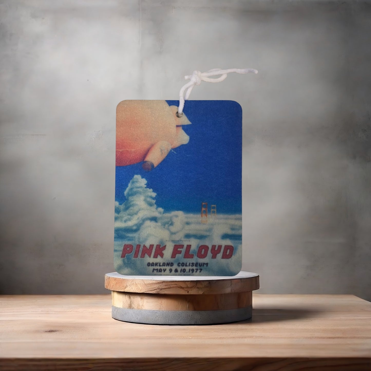 Pink Floyd car air freshener. Many scents to choose from. Concert Oakland