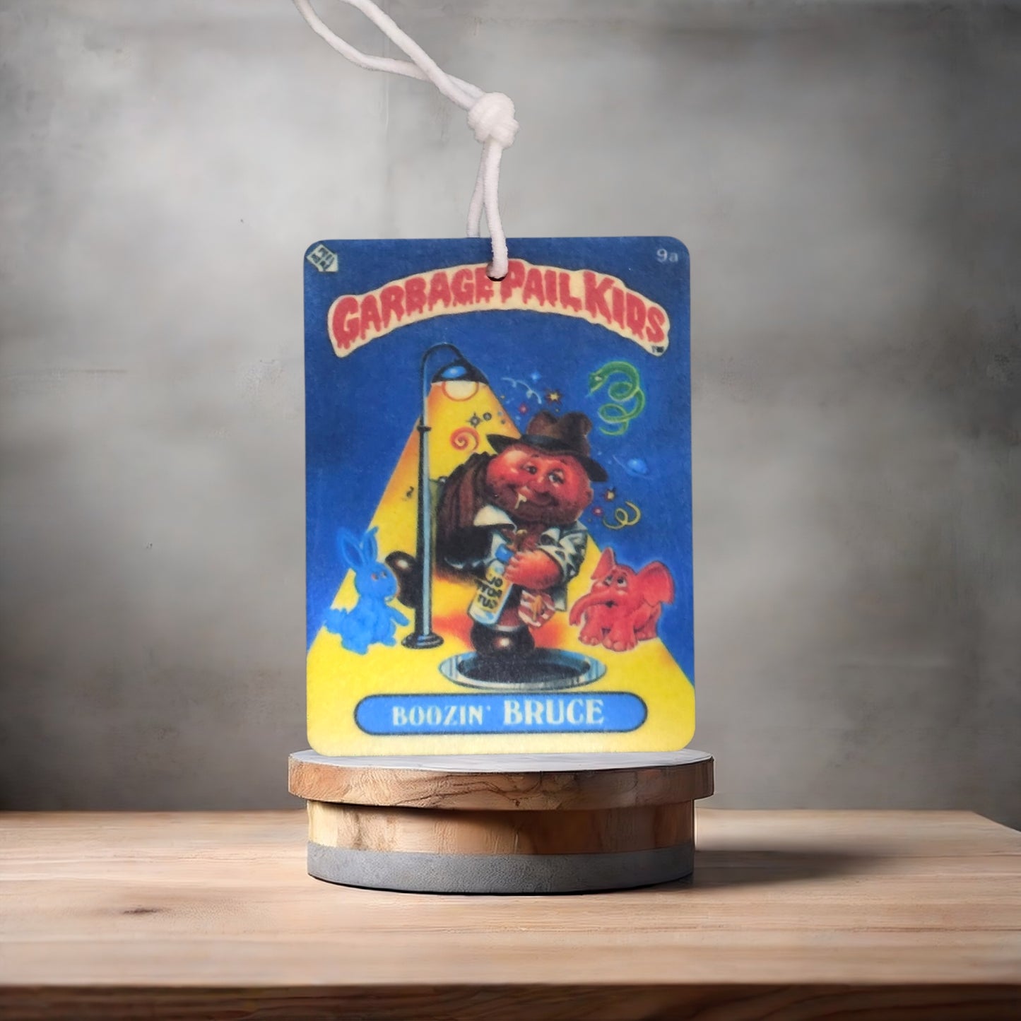 Garbage Pail Kids car air freshener. Many scents to choose from. Drunken Ken and Boozin Bruce