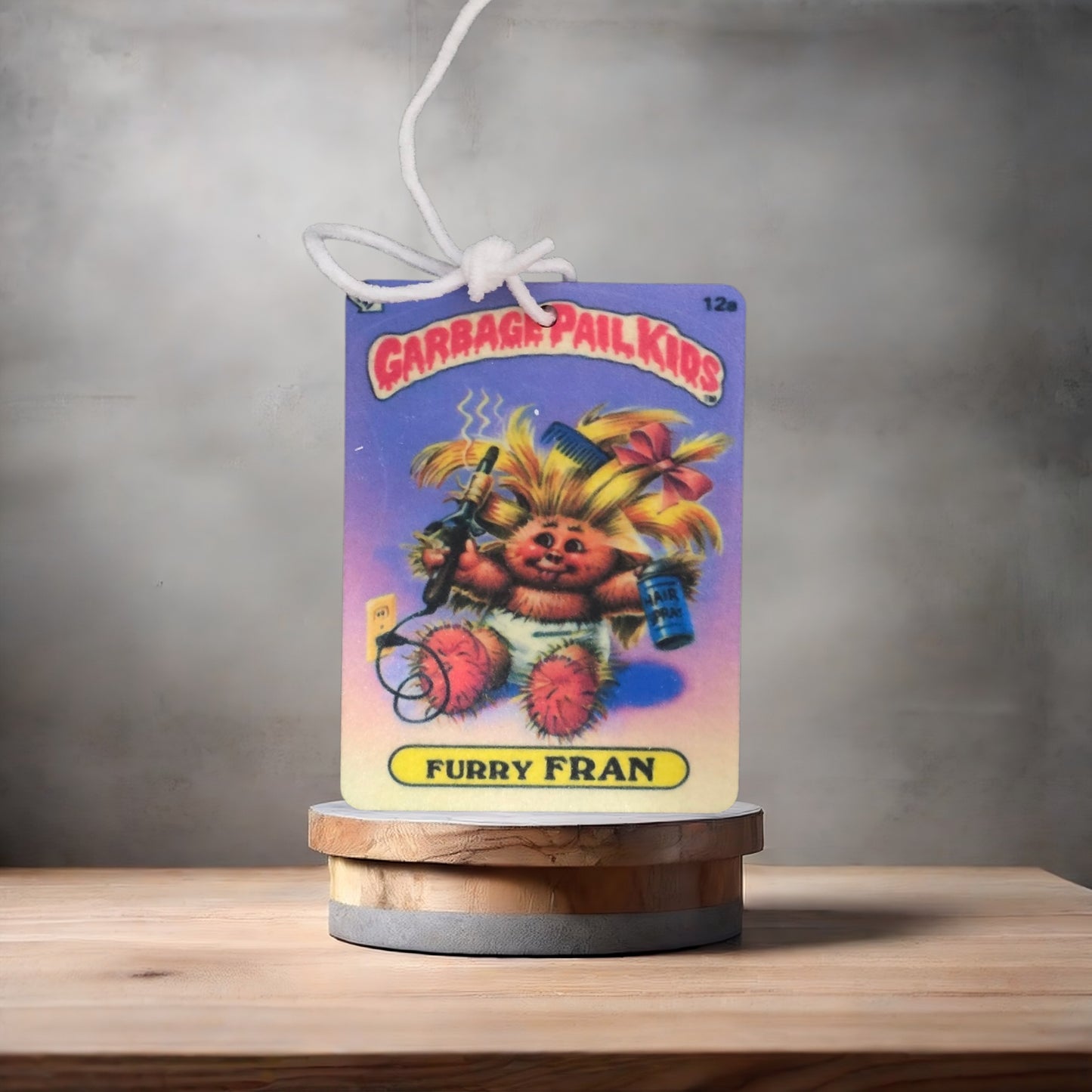 Garbage Pail Kids car air freshener. Many scents to choose from. Hairy Mary and Furry Fran