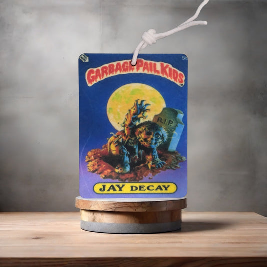 Garbage Pail Kids car air freshener. Many scents to choose from. Jay Decay and Dead Ted