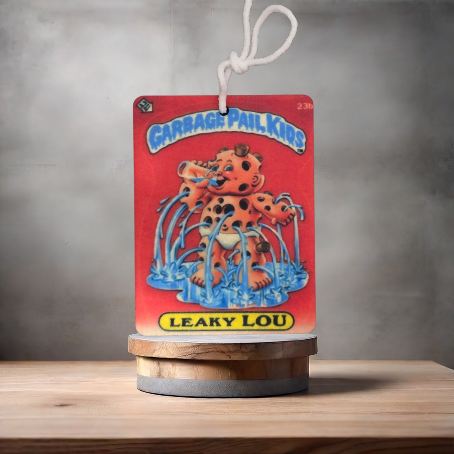 Garbage Pail Kids car air freshener. Many scents to choose from. Leaky Lou and Drippy Dan