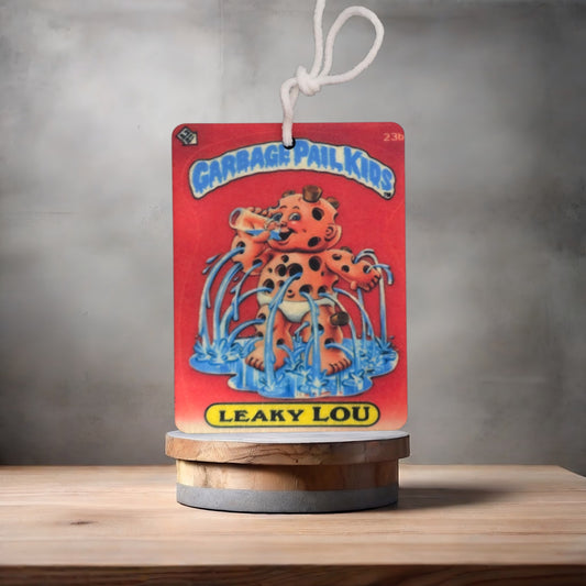 Garbage Pail Kids car air freshener. Many scents to choose from. Leaky Lou and Drippy Dan