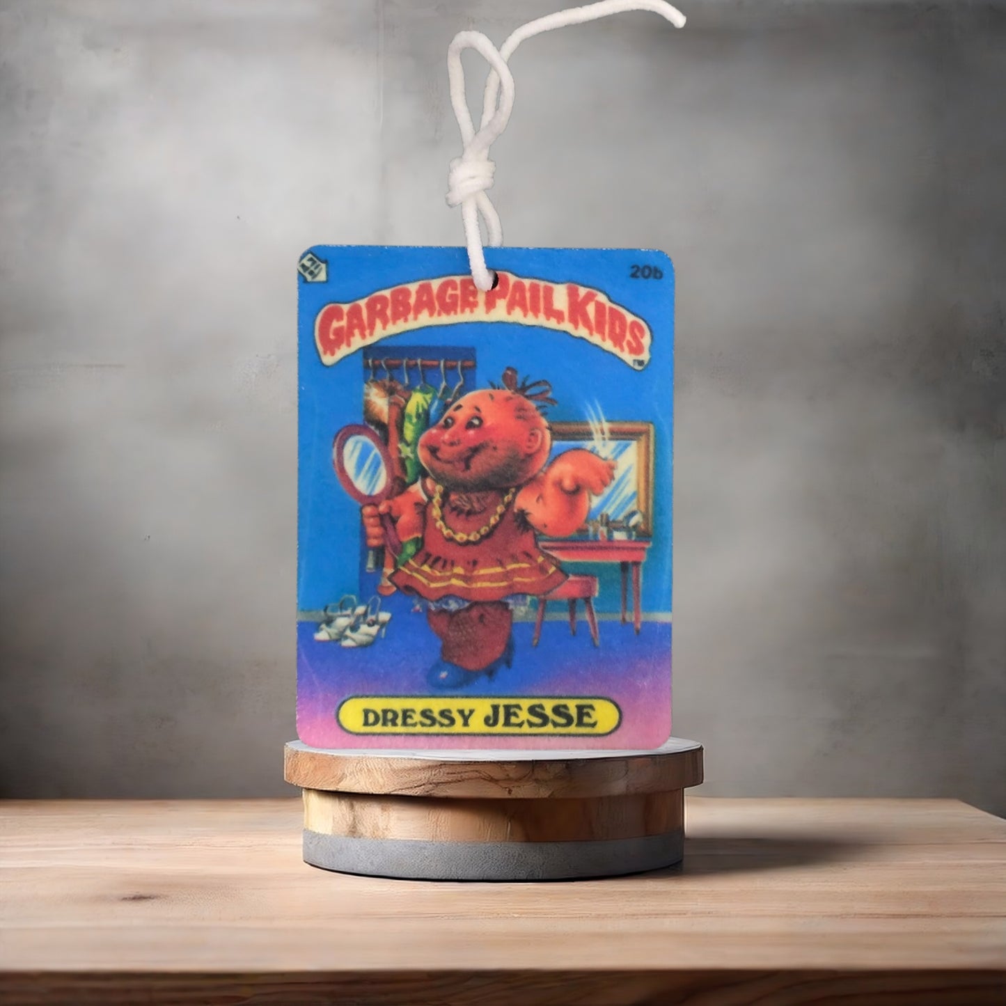 Garbage Pail Kids car air freshener. Many scents to choose from. Swell Mel and Dressy Jesse