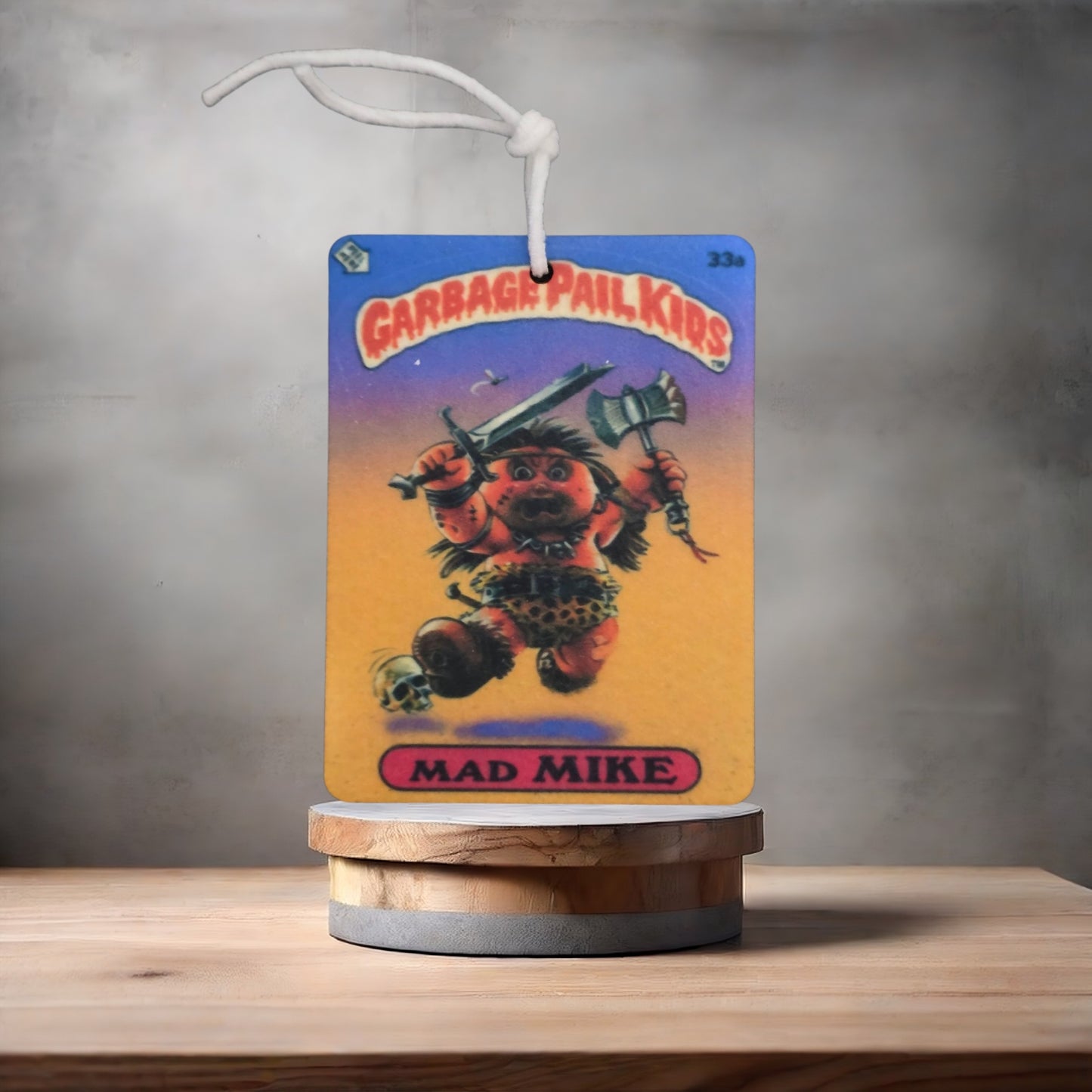Garbage Pail Kids car air freshener. Many scents to choose from. Made Mike and Savage Stuart