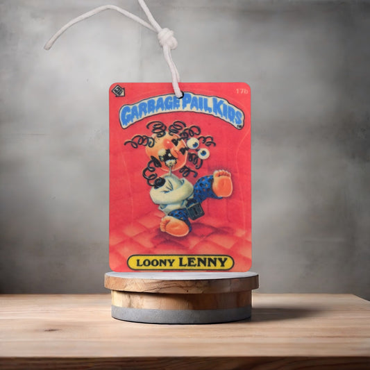 Garbage Pail Kids car air freshener. Many scents to choose from. Loony Lenny and Wacky Jackie