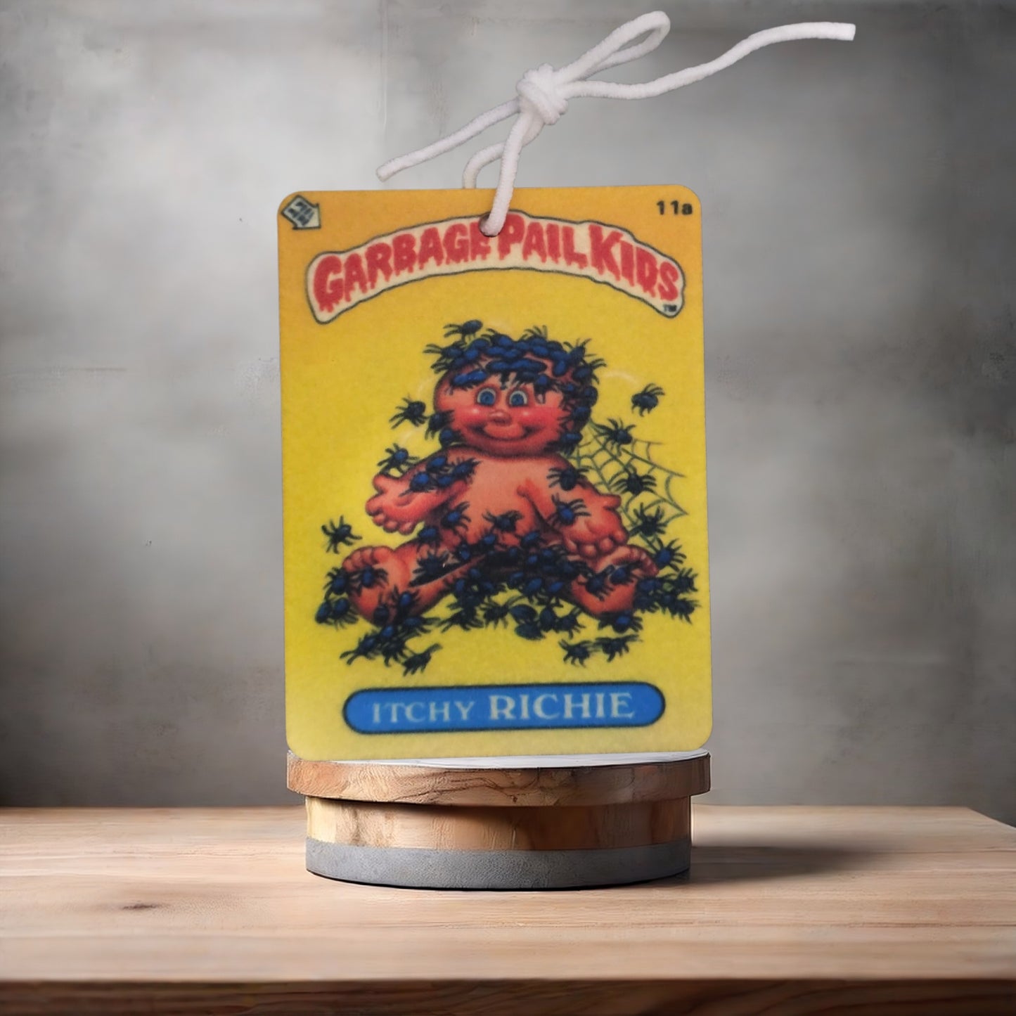 Garbage Pail Kids car air freshener. Many scents to choose from. Itchy Richie and Bugged Bert