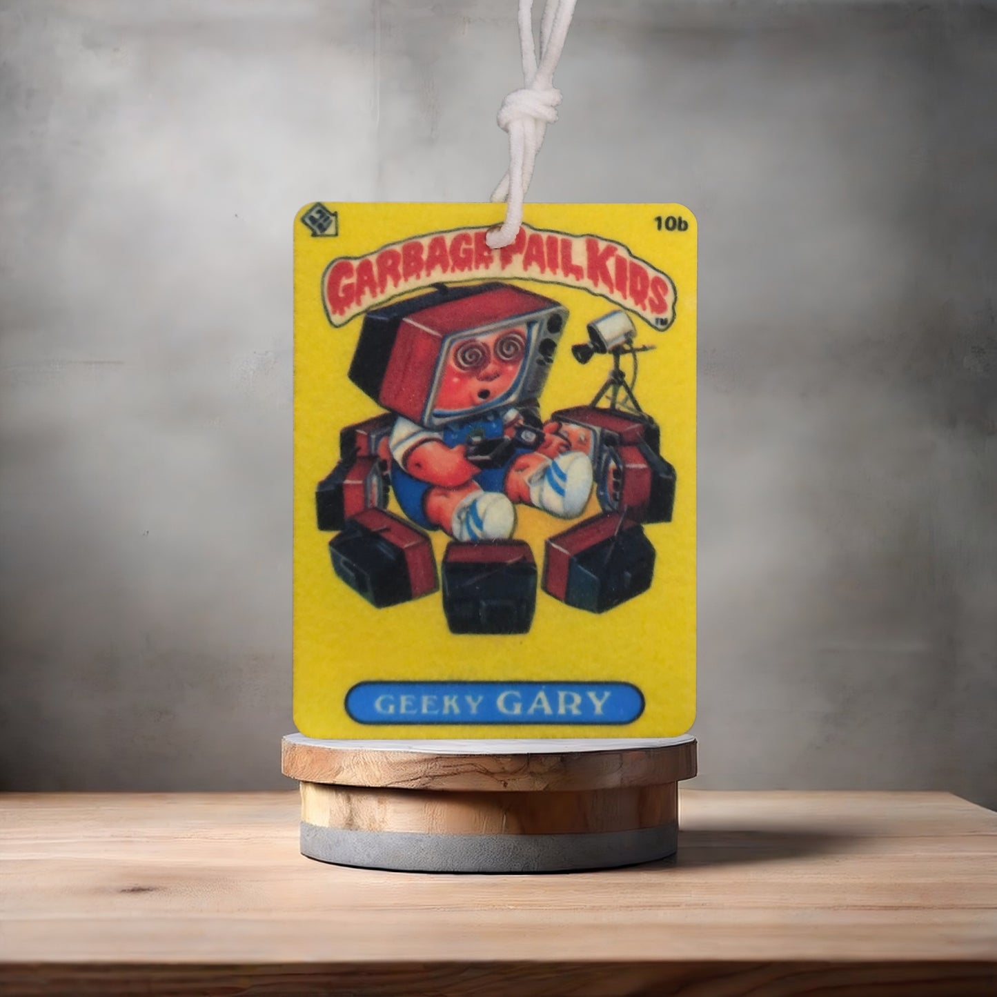 Garbage Pail Kids car air freshener. Many scents to choose from. Geeky Gary and Tee-Vee Stevie