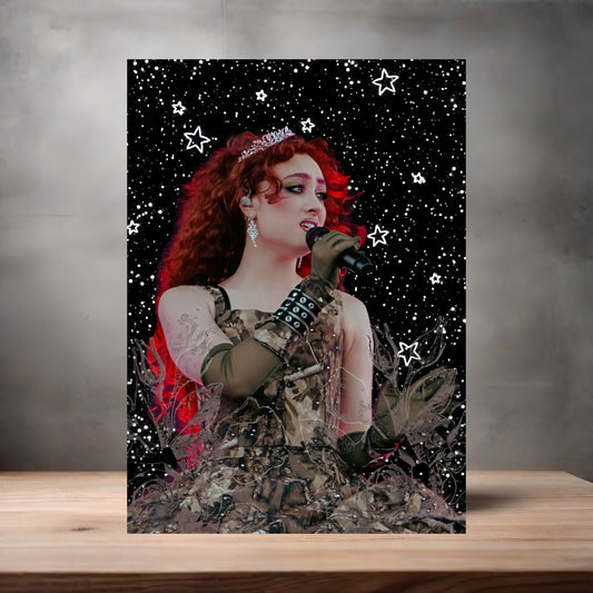 Chappell Roan poster on aluminum print. Multiple sizes available. v3