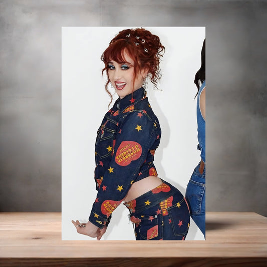 Chappell Roan poster on aluminum print. Multiple sizes available. v5