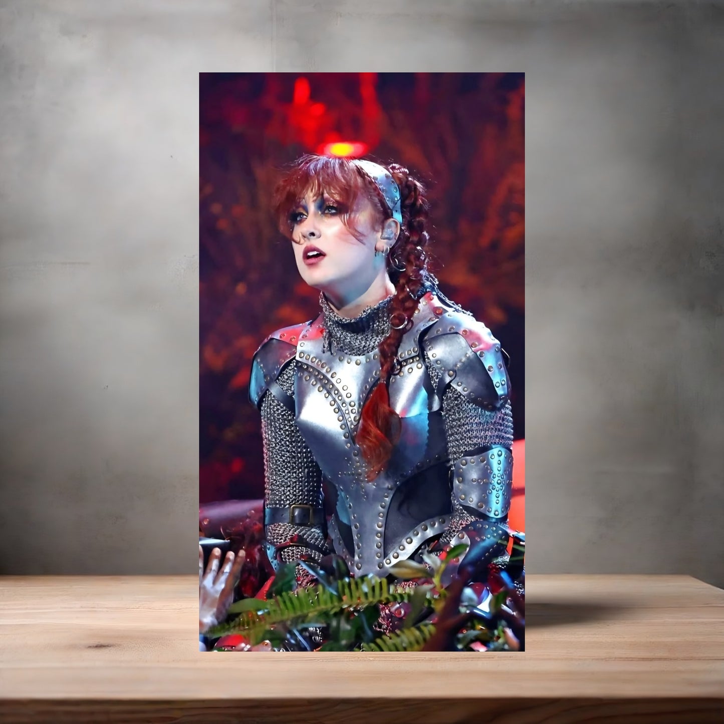 Chappell Roan poster on aluminum print. Multiple sizes available. v7