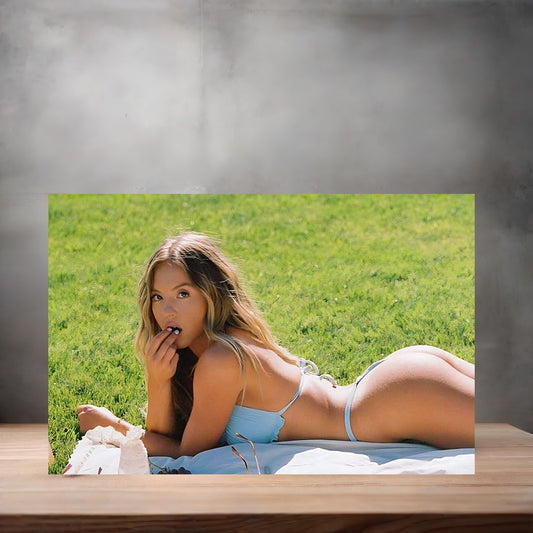 Sexy Sydney Sweeney poster on aluminum print. Multiple sizes available. E