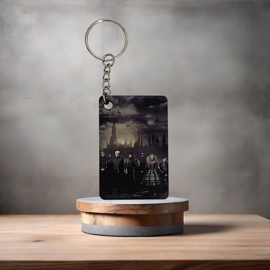 The Black Parade My Chemical Romance keychain.