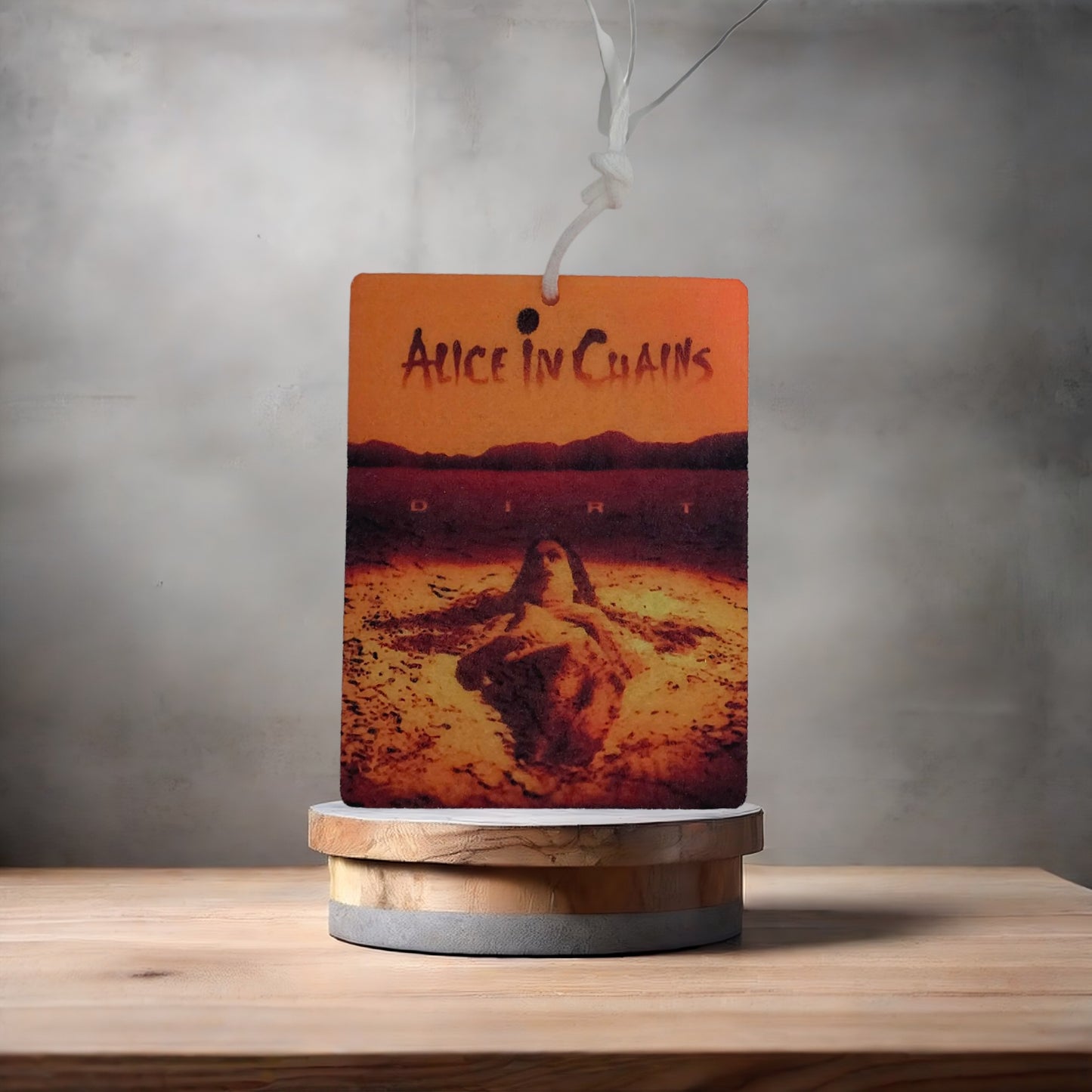 Alice in Chains Dirt Album car air freshener. Many scents to choose from.