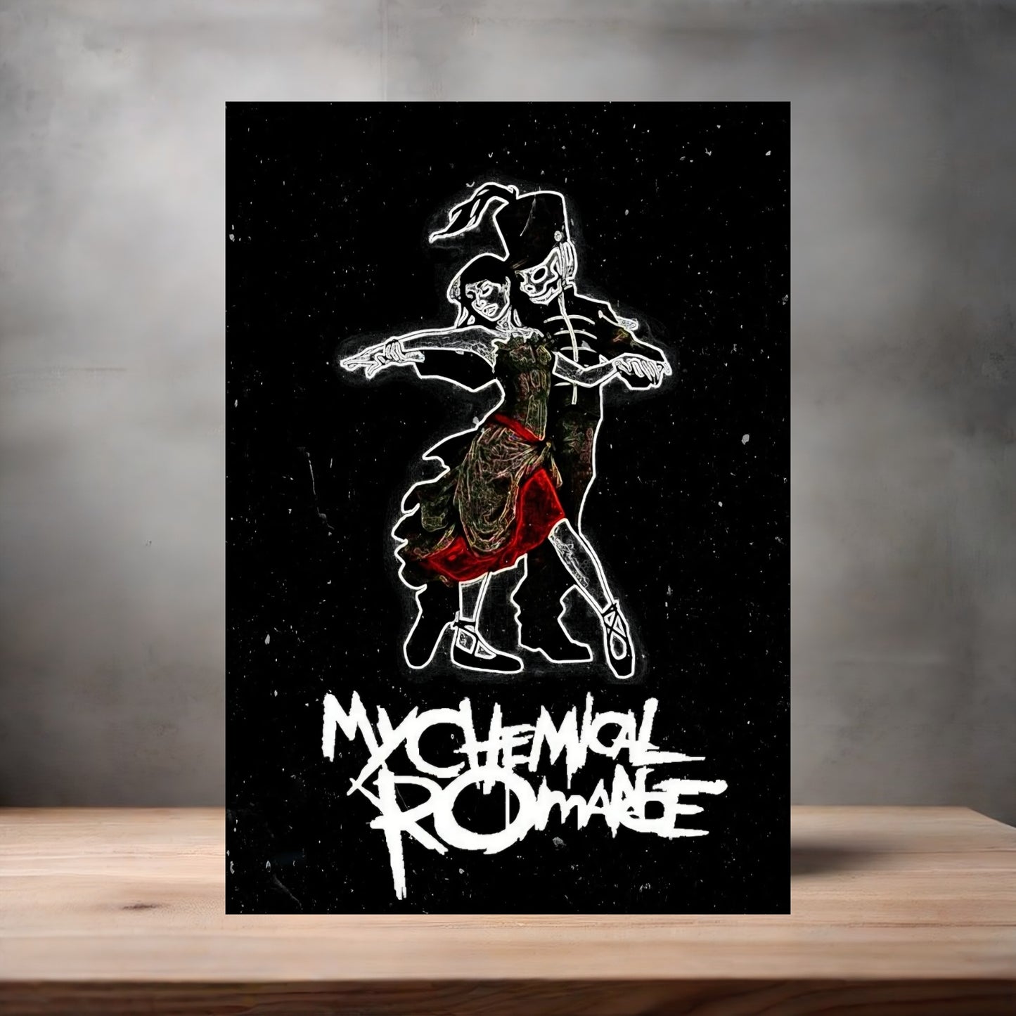 My Chemical Romance poster on aluminum print. Multiple sizes available. A