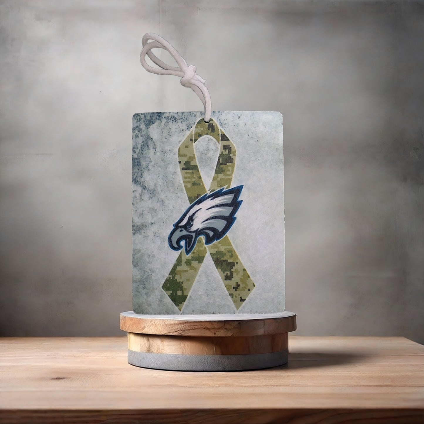 Philadelphia Eagles Salute to Service car air freshener and keychain bundle. Many scents to choose from.