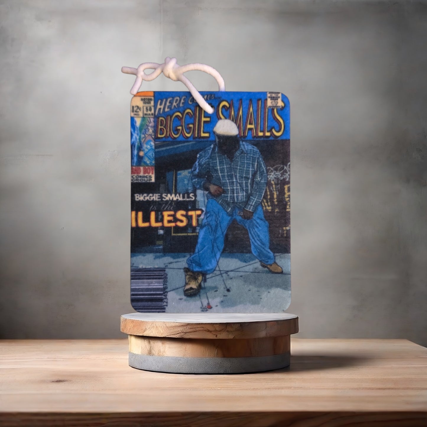 Biggie Smalls comics car air freshener. Many scents to choose from.
