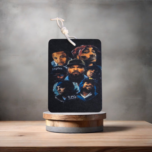Tupac, Eminem, Dre car air freshener. Many scents to choose from.
