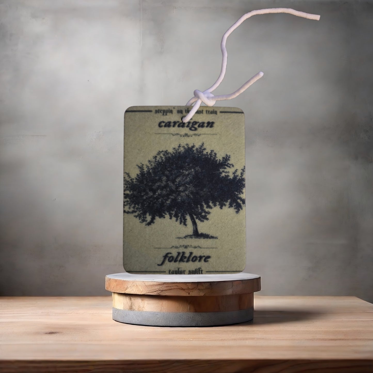 Taylor Swift Folklore album car air freshener. Many scents to choose from.