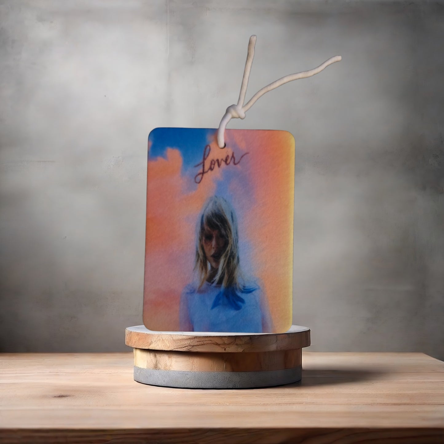 Taylor Swift Lover album car air freshener. Many scents to choose from.