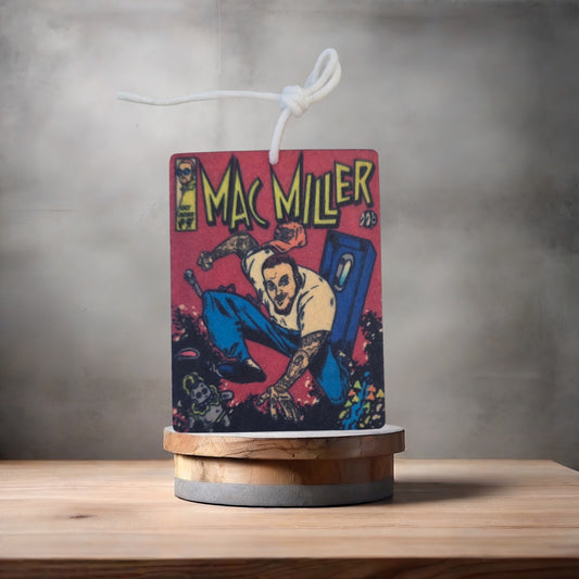 Mac Miller comics car air freshener. Many scents to choose from.