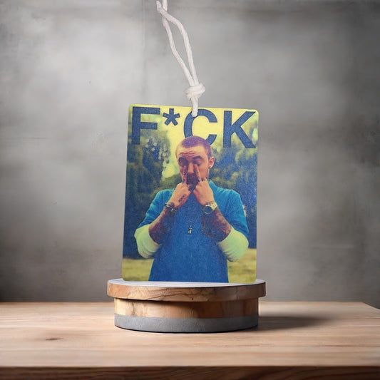 Mac Miller F*ck car air freshener. Many scents to choose from.