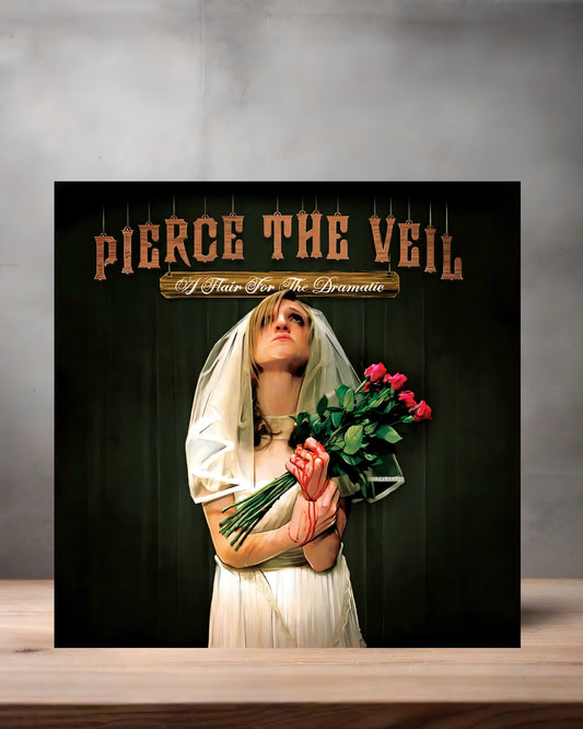 Pierce the Veil poster on aluminum print. Multiple sizes available. G