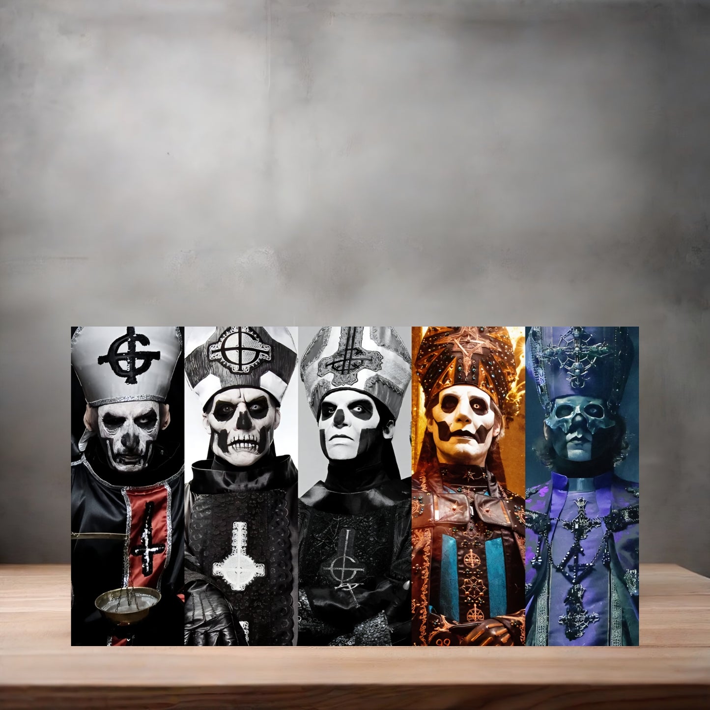 Ghost band poster on aluminum print. Multiple sizes available. F