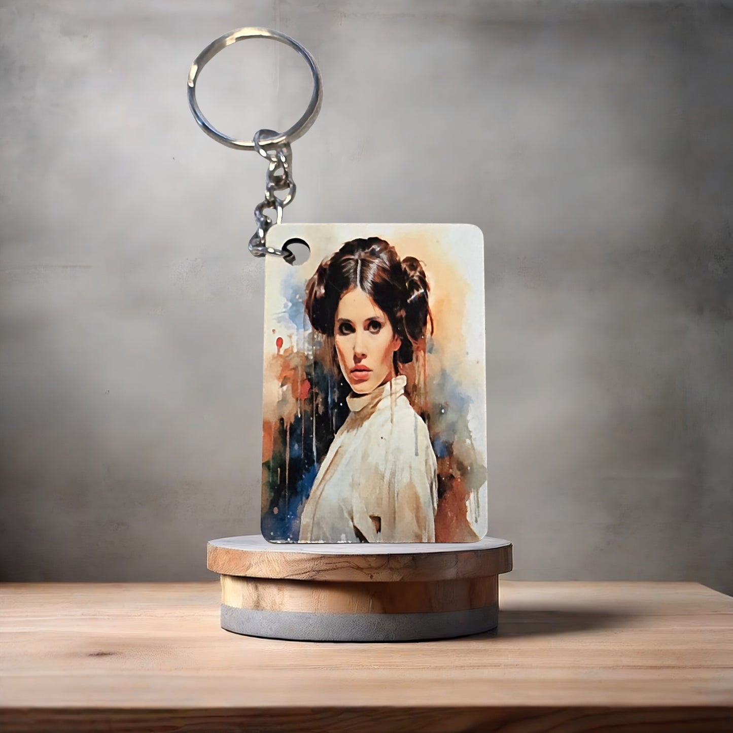 Star Wars watercolor keychain bundle. 6 total keychains