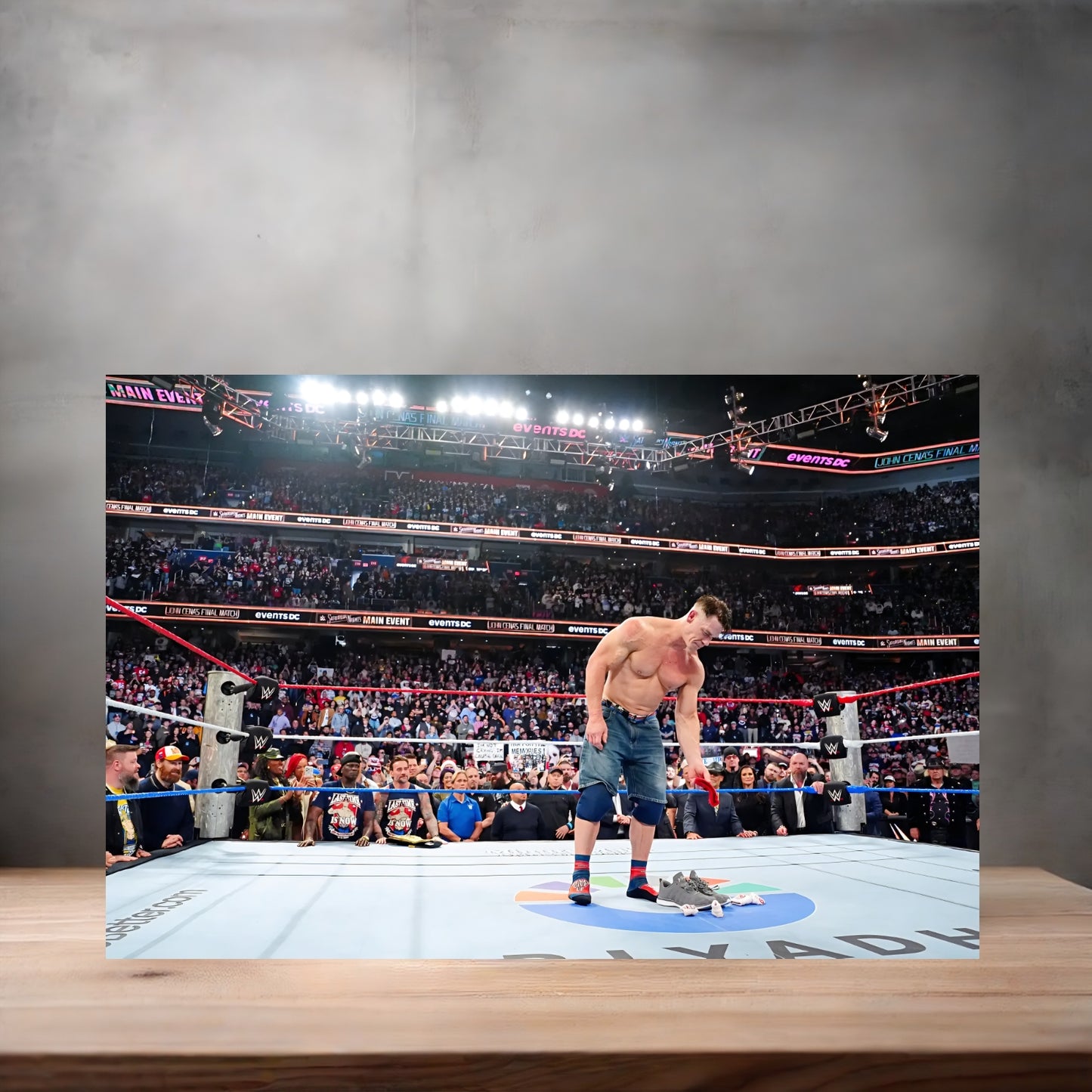 John Cena poster on aluminum print. Multiple sizes available. WWE V6