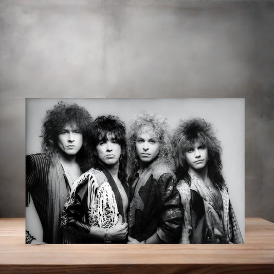 Y&T band poster on aluminum print. Multiple sizes available. F