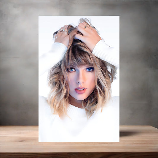 Taylor Swift aluminum poster. Multiple sizes available. B