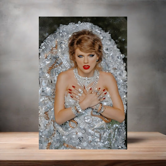 Taylor Swift aluminum poster. Multiple sizes available. C