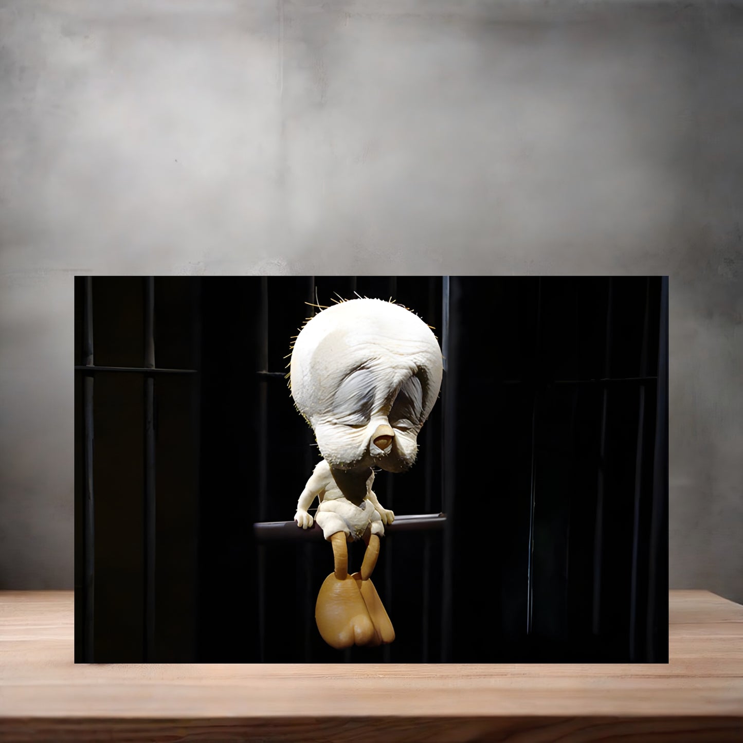 Banksy Graffiti Pop Art metal poster. Multiple sizes available. Old Tweety Bird