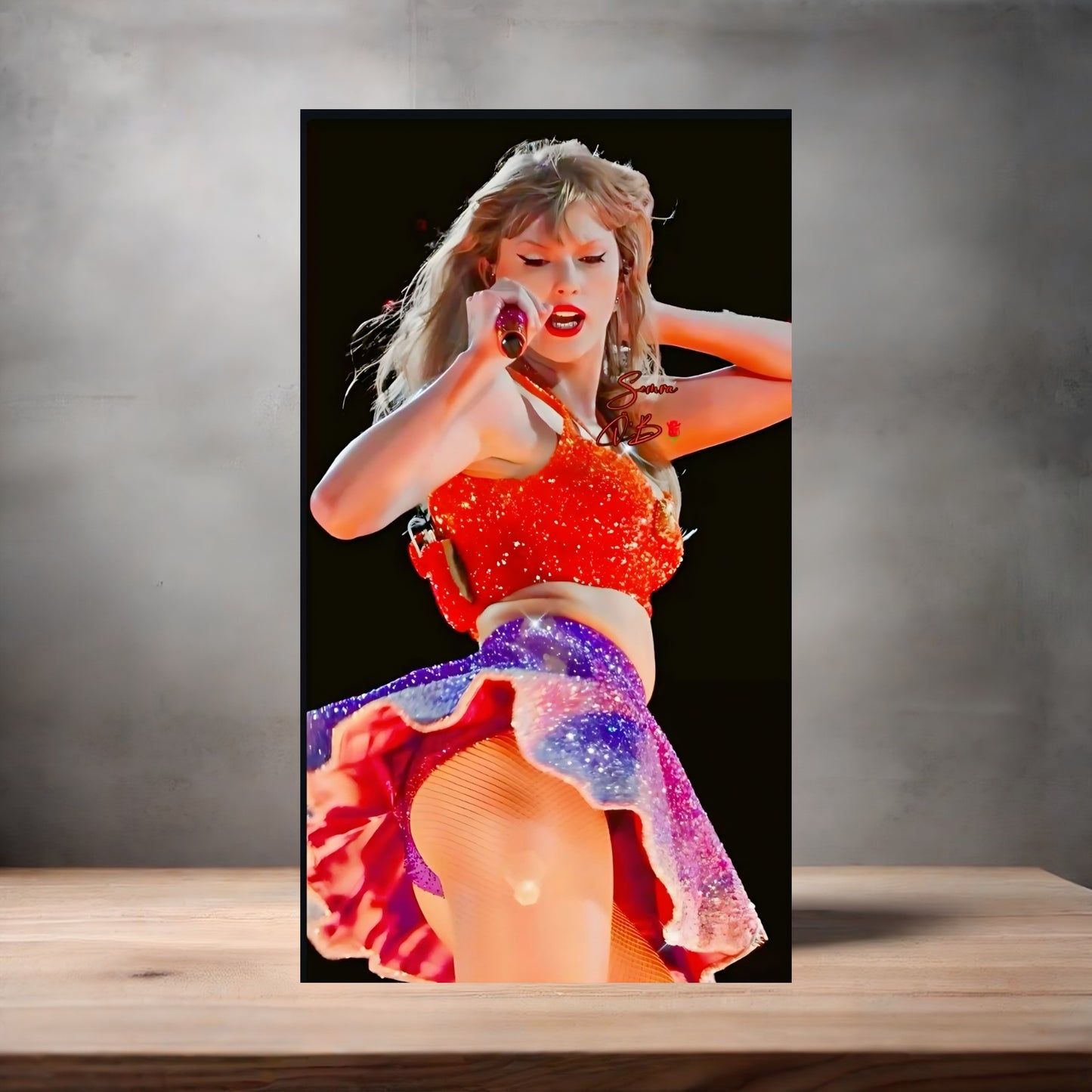 Taylor Swift aluminum poster. Multiple sizes available. Beautiful, sexy v17
