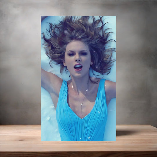 Taylor Swift aluminum poster. Multiple sizes available. Beautiful, sexy v8