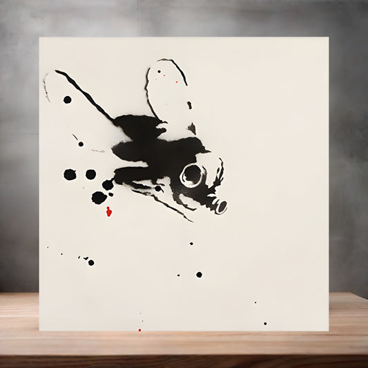 Banksy Graffiti Pop Art metal poster. Multiple sizes available. Mosquito